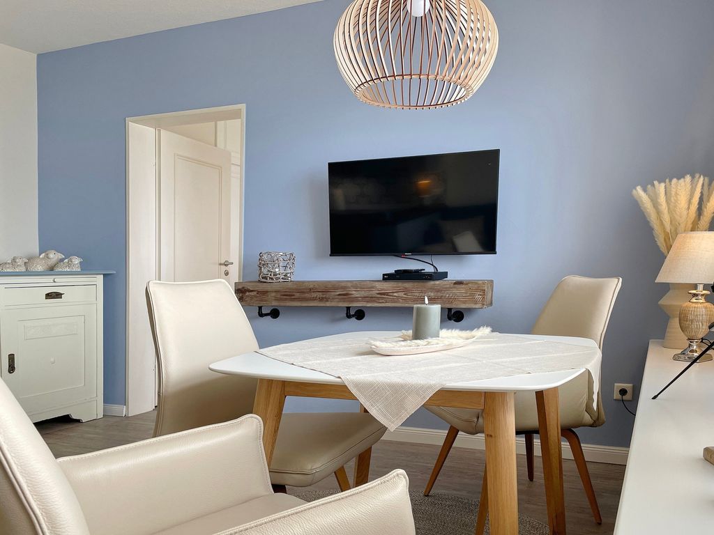 Haus Irma Wyk: Wohnbereich einer Ferienwohnung
