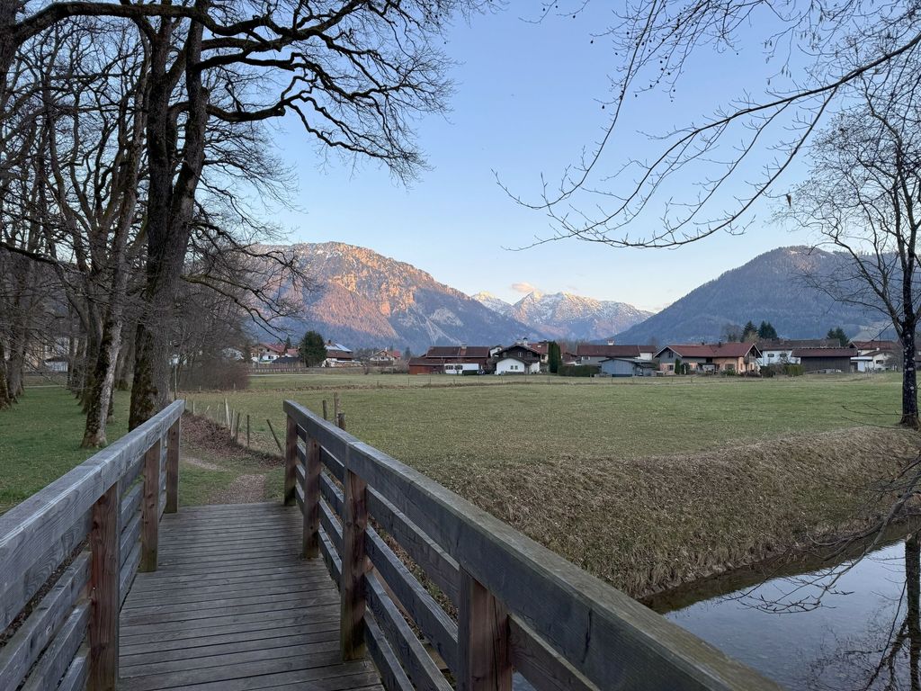 Ruhpolding Ferienwohnung für 4  Personen mit Bergblick, Panoramablick und Balkon