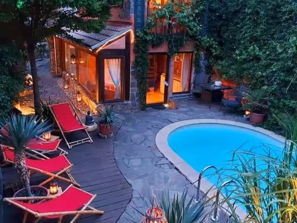 Ferienhaus-Sauna Pool Whirlpool