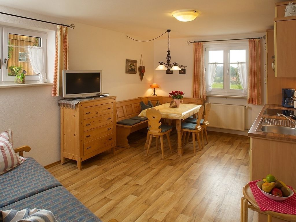 Ferienwohnung Bergblick **** m. zusätzl. Doppelzimmer, Hof Alpenseeblick, Nesselwang/Attlesee/Allgäu