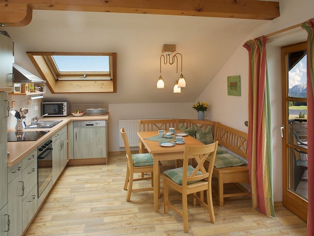 Ferienwohnung Panoramablick ****, Hof Alpenseeblick, Nesselwang/Attlesee/Allgäu