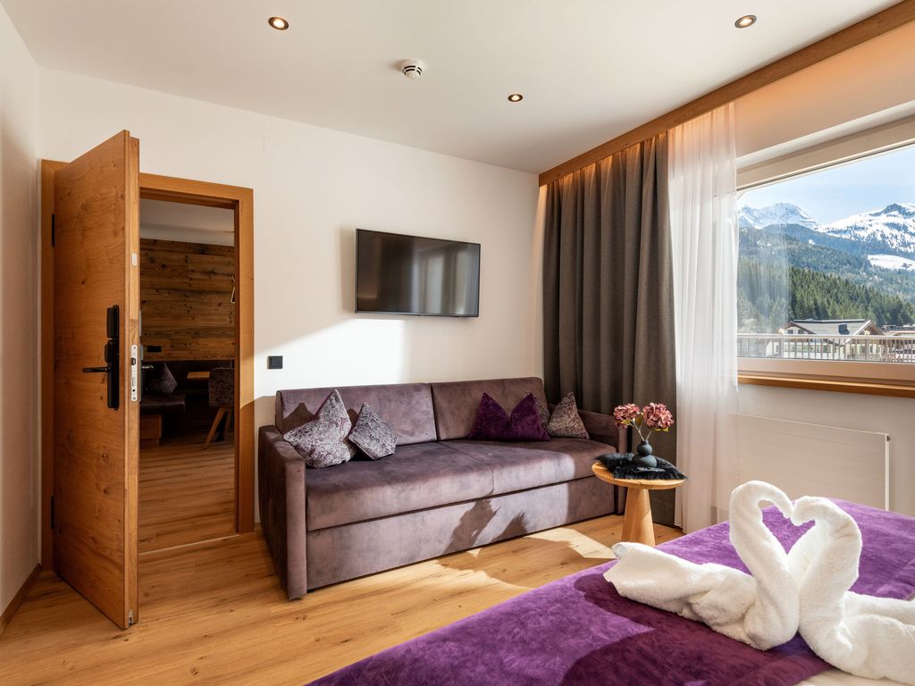 Hotel Alpinjuwel Gerlos - Doppelzimmer Bergblick