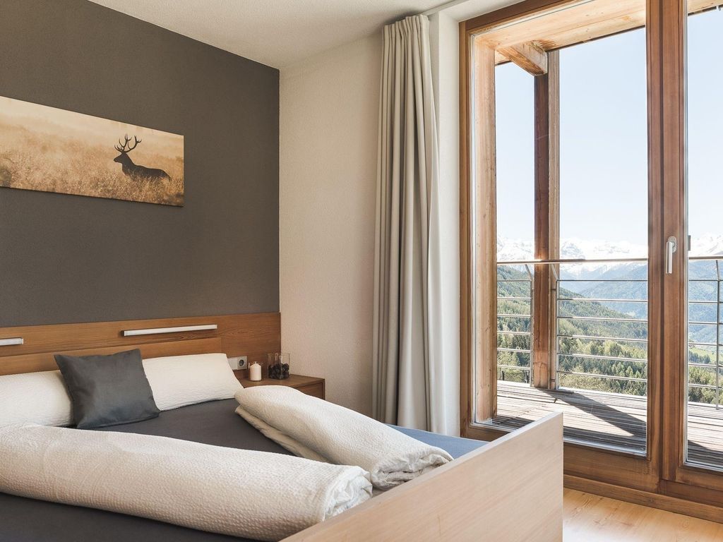 Panorama Maisonette Ferienwohnung Energie in Südtirol mit fabelhafter Aussicht