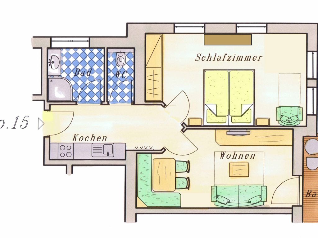 Landhaus Huber Wohnung 15