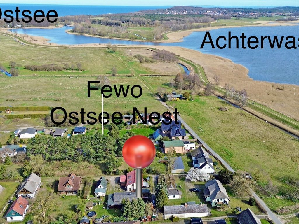 Achterhus - Ostsee Idylle auf Usedom: strandnah und direkt am Achterwasser
