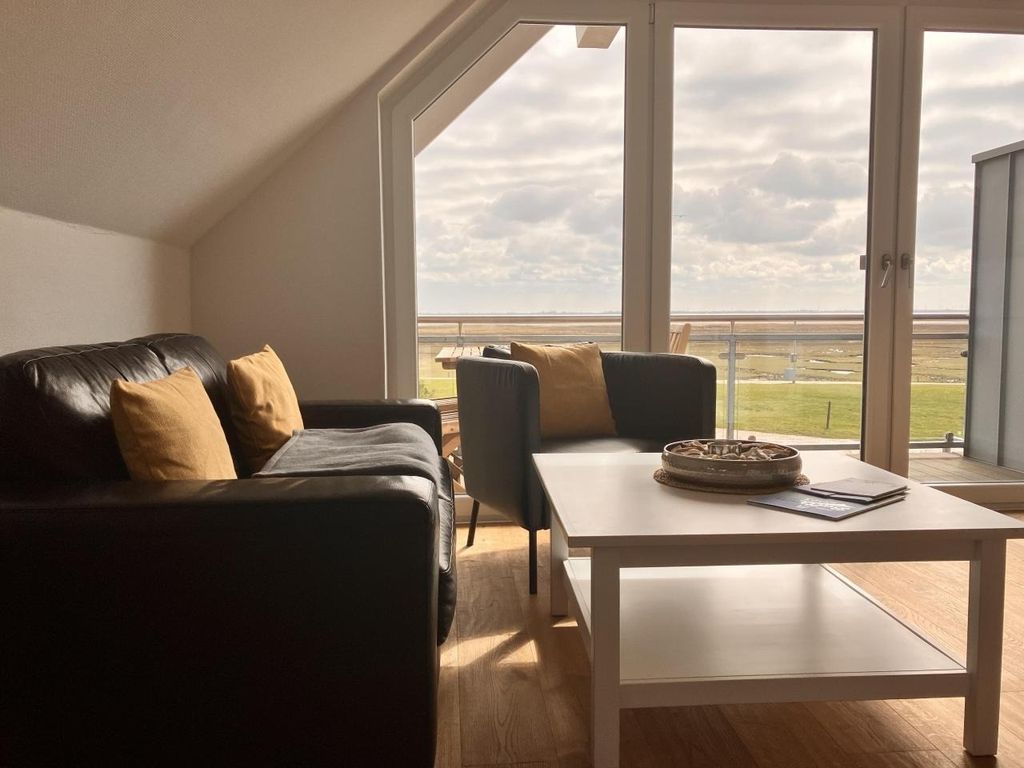 Silbermöwe, Haus an den Salzwiesen, Baltrum