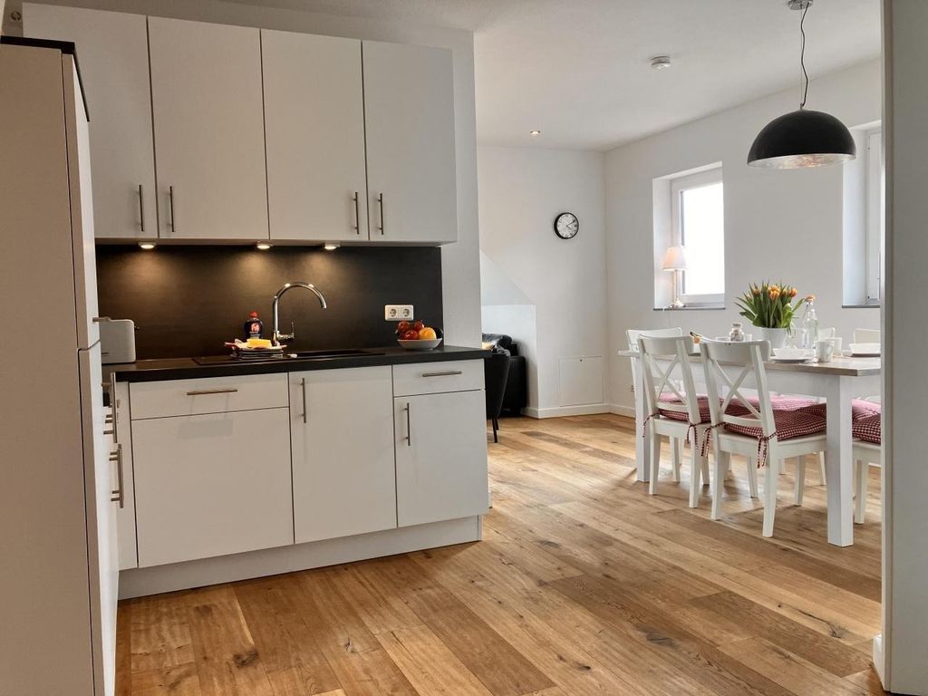 Sturmmöwe, Haus an den Salzwiesen, Baltrum