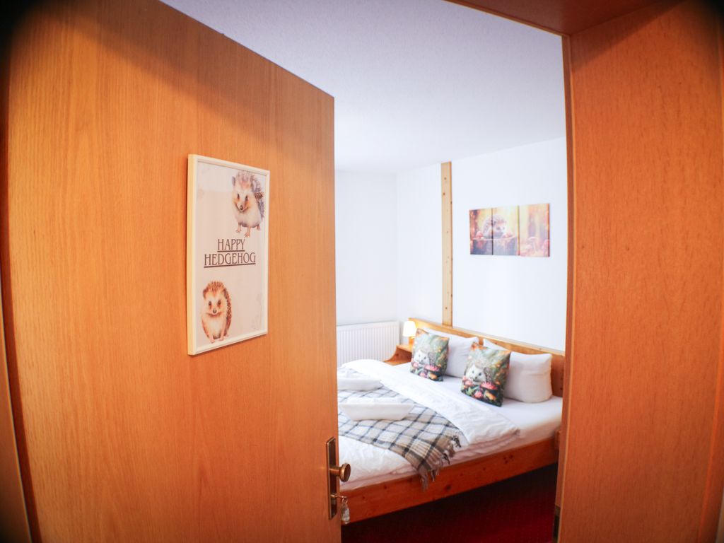 "Happy Hedgehog" - Komfort Doppelzimmer im House of Happiness