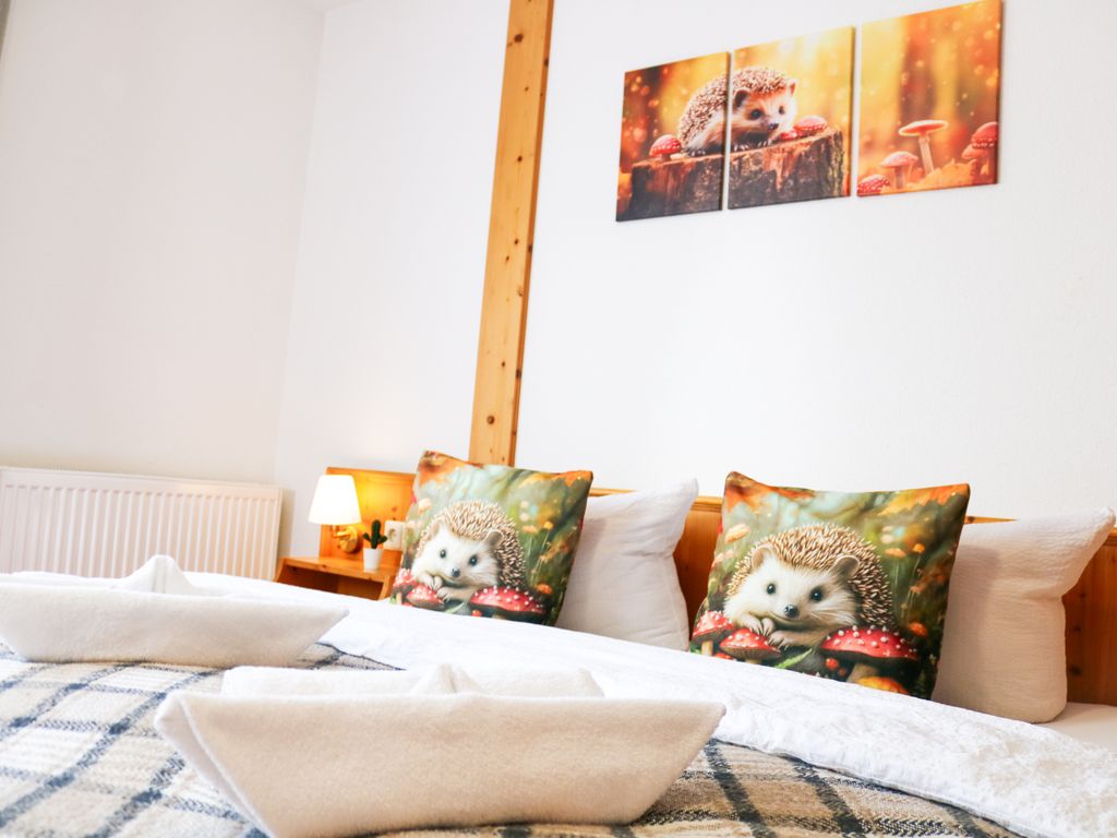 "Happy Hedgehog" - Komfort Doppelzimmer im House of Happiness