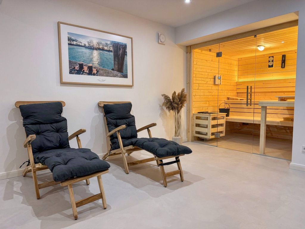 Piratenschiff - First-Class Auszeit mit privaten Spa, Kamin, Meerblick & Gym