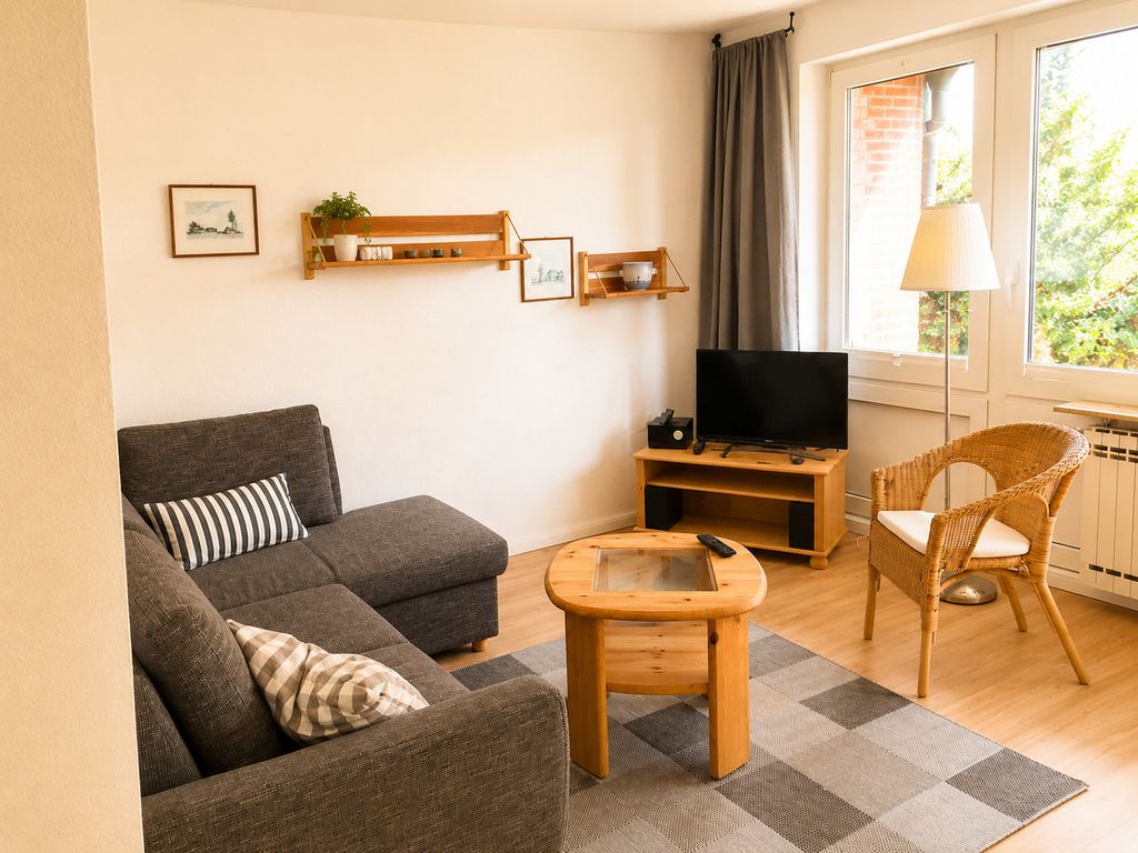 Ferienwohnung Amrum in Top-Lage – Nur wenige Minuten zum Strand | Terrasse & WLAN