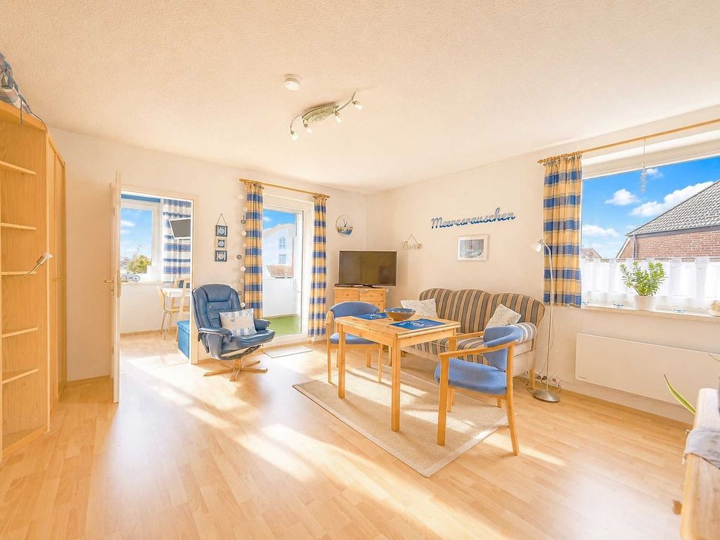Ferienwohnung Deichgraf  A-18, Nordsee Burhave mit Balkon, Parkplatz, Pool & Sauna, WLAN
