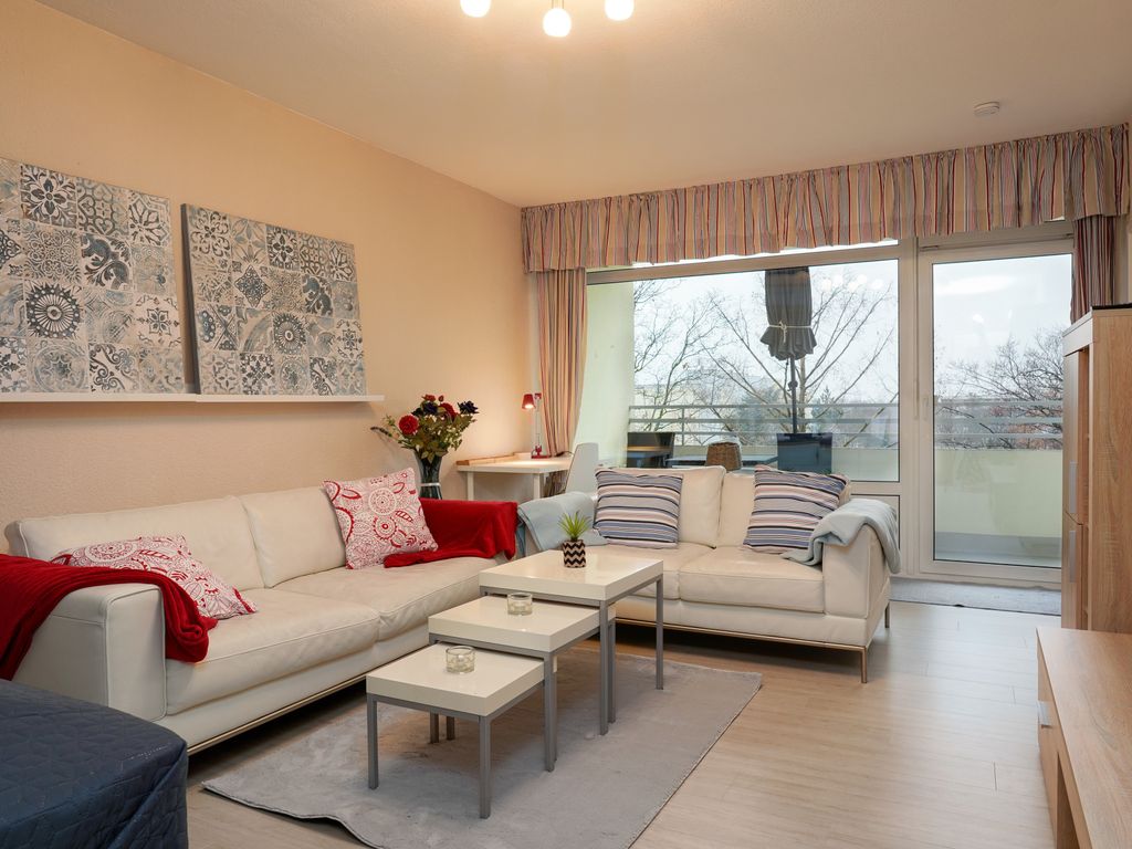 Süden von HD - 2 Schlafzimmer - 5 Personen - 68qm - Balkon - Haustier- und Familienfreundlich / Bismarckturm