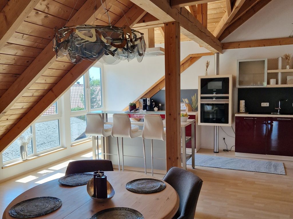 ..über den Dächern von Forstlahm - Kulmbach, Wohnung im Chalet-Stil
