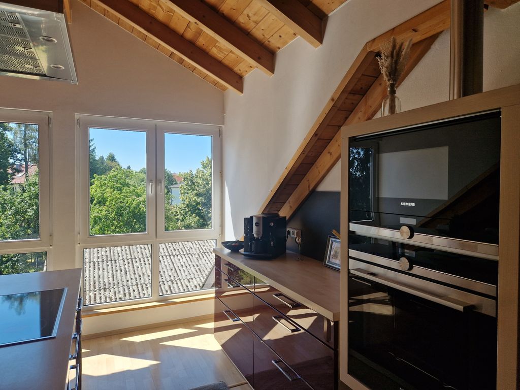 ..über den Dächern von Forstlahm - Kulmbach, Wohnung im Chalet-Stil