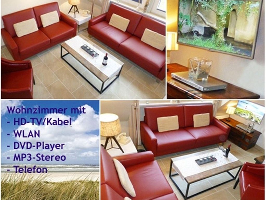 4-Zimmer-Ferienwohnung SYLTER DEICHWIESE mit Terrasse/Garten auf Sylt-Westerland