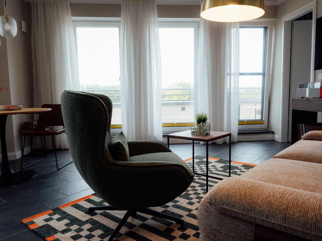 Beachfront Apartment · 1. Reihe · Meerblick · großer Balkon · Haustiere willkommen