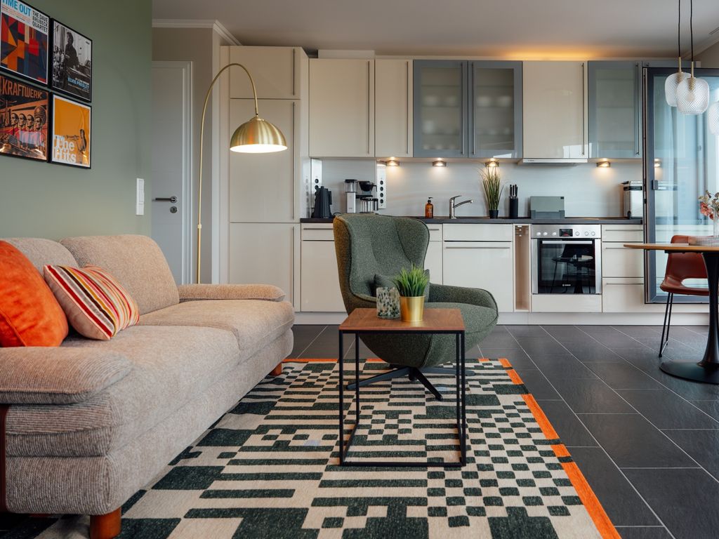 Beachfront Apartment · 1. Reihe · Meerblick · großer Balkon · Haustiere willkommen