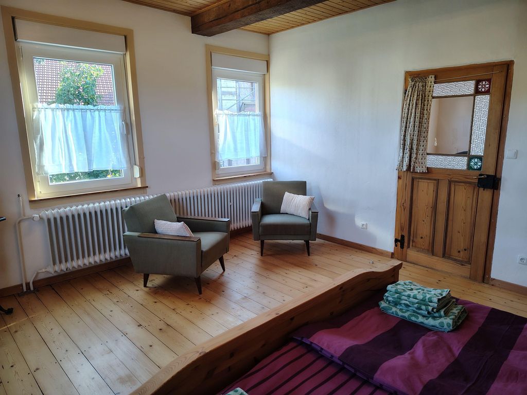 Wohnung in alten Fachwerkhaus im Vogelsberg im 1 Obergeschoss