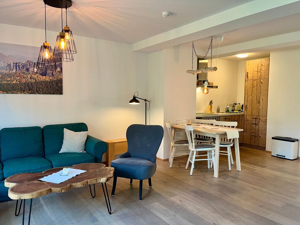 Schöna Urlaub - "Das Bequeme" Appartement (barrierefrei, 2–4 Personen)