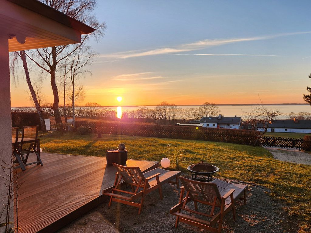 Ferienhaus Sealodge mit Seeblick, Sauna, Kamin an der Ostseeküste