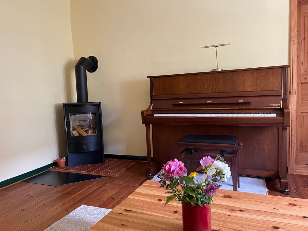 Ferienwohnung mit Klavier an der Ostsee