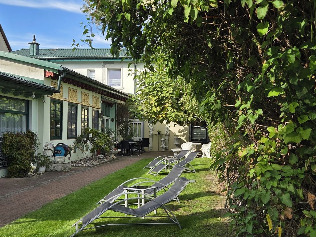 Ferienhof Pommerngreif - Wohnung Bungalow, familiär, mit Poolnutzung und Grillmöglichkeit