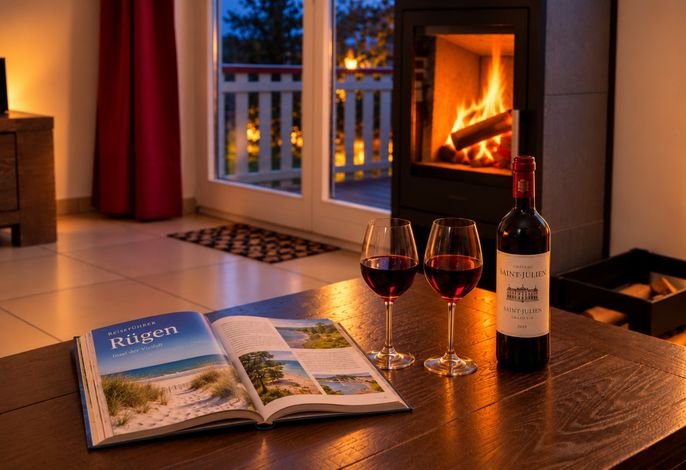 Photo Ferienhaus Wellenläufer in Glowe mit Sauna, Kamin & Ostseeurlaub 10