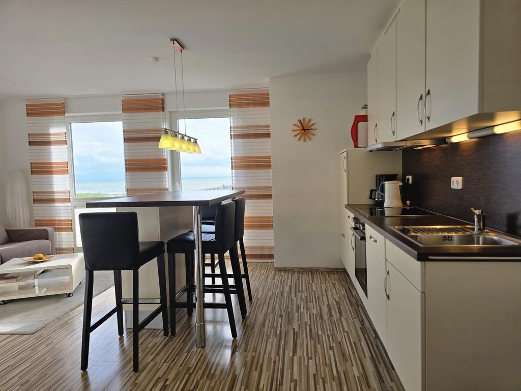 Fehmarnstrand II – Meerblick, Südbalkon und Strandkorb