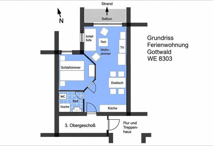 Photo Yachthafenresidenz - Wohnung 8303 / 859 6