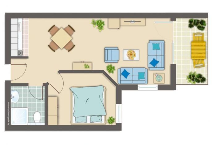 Photo Yachthafenresidenz - Wohnung 8204 / 852 10