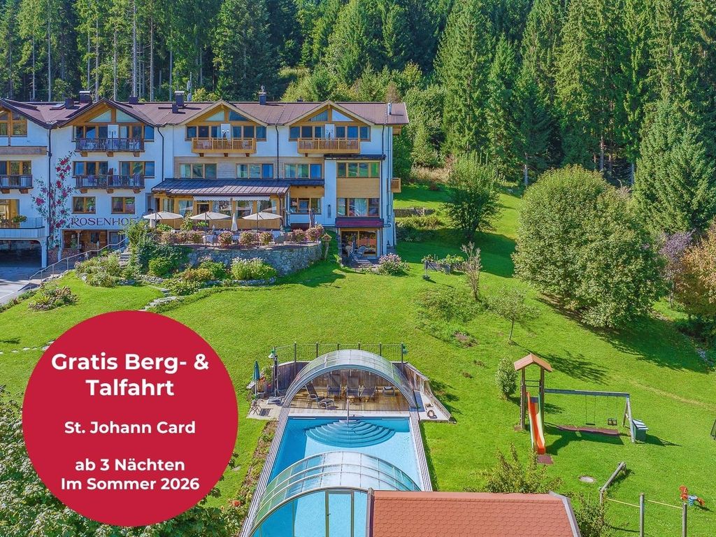 Ferienwohnung Österreich im Gartenhotel Rosenhof bei Kitzbühel