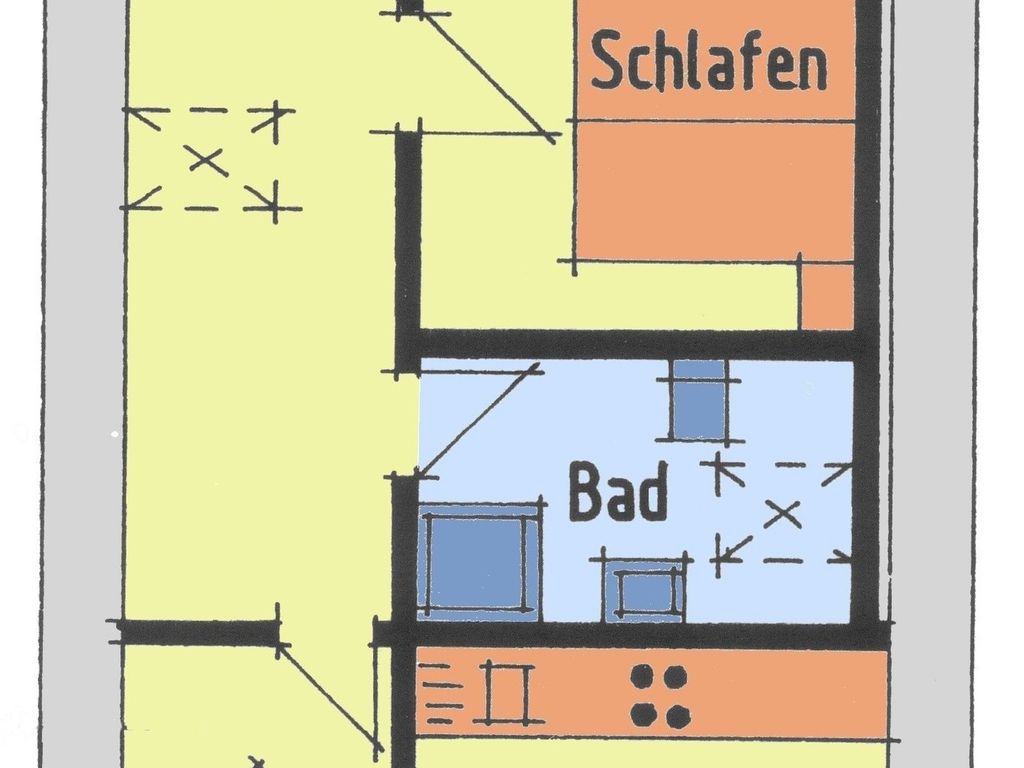 Kleingarn - "Meeresblick"  Nr. 9
