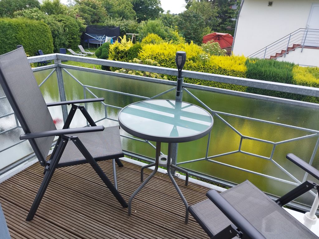 Fewo 1 mit Box -Bett, ruhig zum Garten, Süd-Balkon