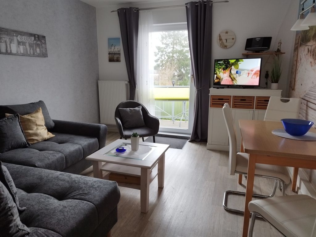 Fewo 1 mit Box -Bett, ruhig zum Garten, Süd-Balkon