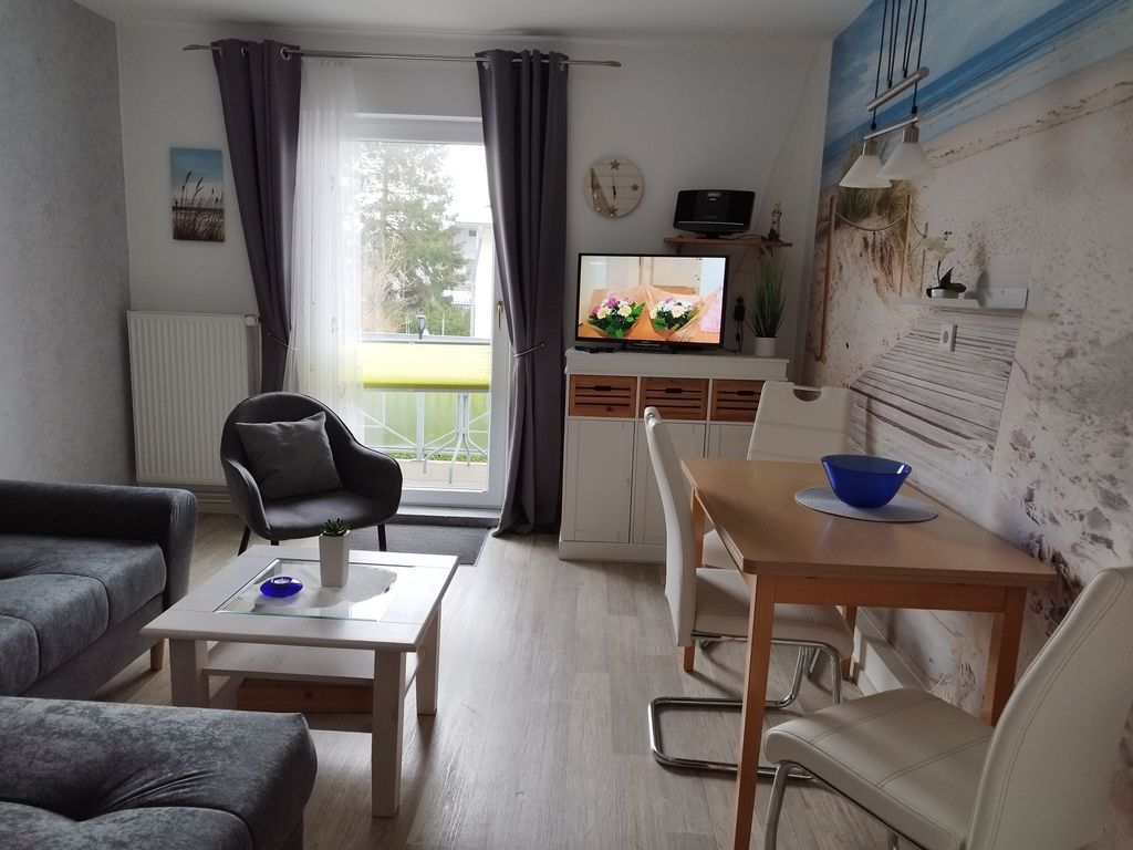 Fewo 1 mit Box -Bett, ruhig zum Garten, Süd-Balkon