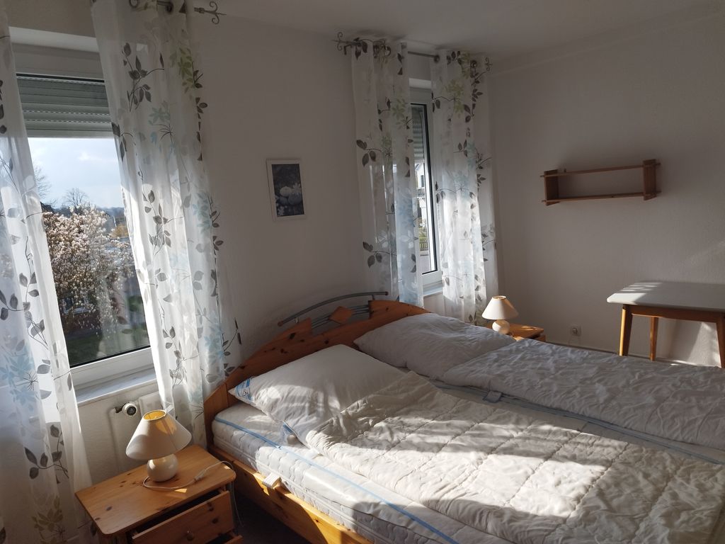 Sonnige Fewo, Doppelbett, Schlafcouch, Safe