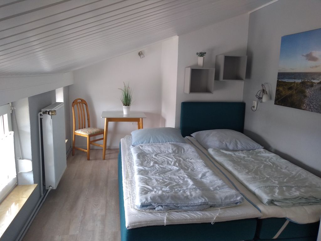 Haus Sandra FeWo 8 im 1.Stock, Box -Betten, Terrasse mit Strandkorb
