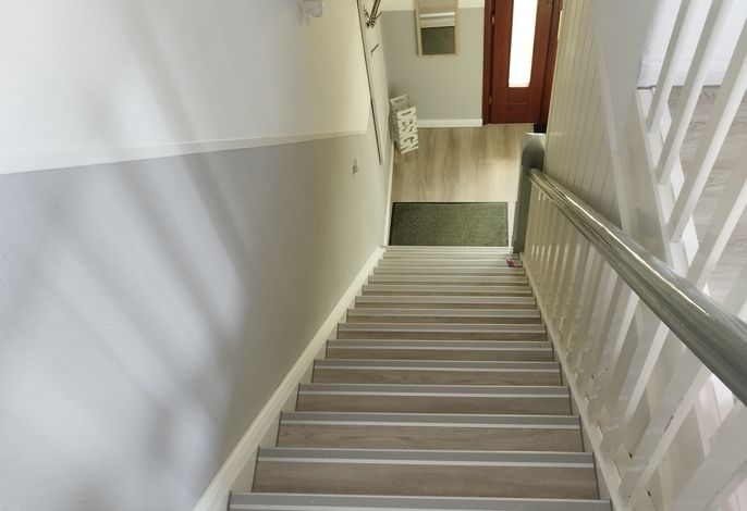 Ferienwohnung mit Meerblick, 2 Schlafzi. Box-Bett, Süd- Balkon -eig. Parkplatz- Glasfaser