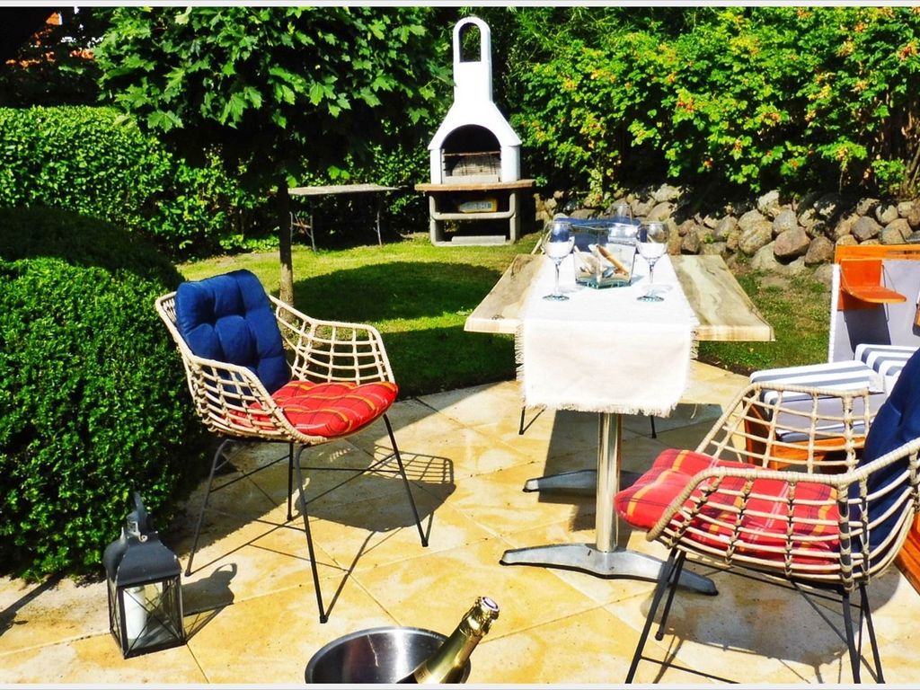 Ferienwohnung Deichwiese Sylt-Westerland, Garten, 3 Schlafzimmer