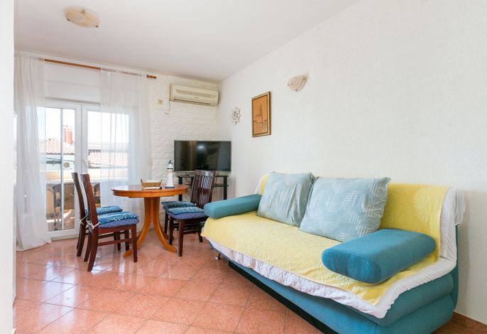 1-Zimmer-Ferienwohnung mit Terrasse und Meerblick Mavarstica, Ciovo A-12696-b