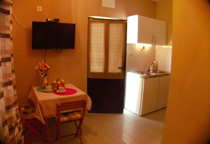 Studio Appartement mit Terrasse und Meerblick Bucht Saplunara, Mljet AS-12849-a