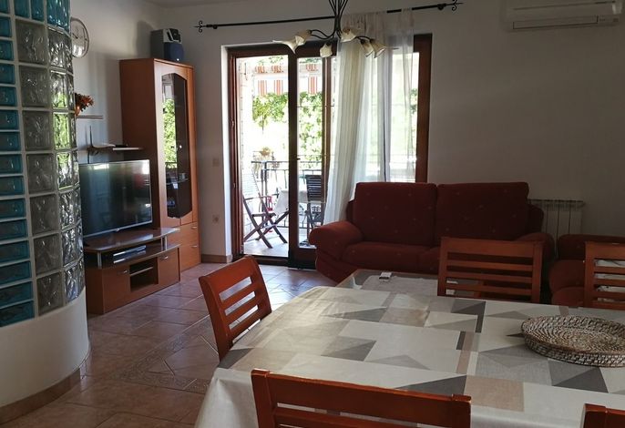 2-Zimmer-Ferienwohnung mit Terrasse Vrsar, Porec A-17473-b