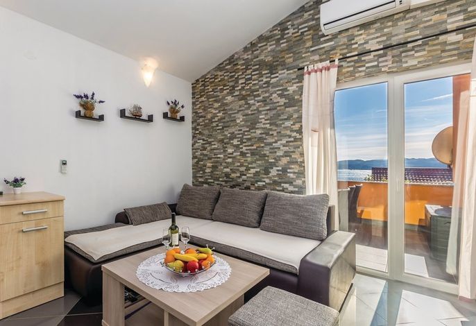 2-Zimmer-Ferienwohnung am Strand Ribarica, Karlobag A-17885-a
