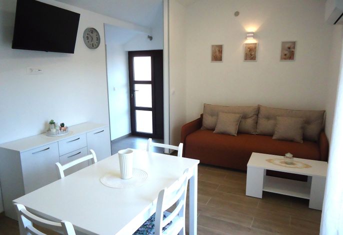 1-Zimmer-Ferienwohnung mit Terrasse und Meerblick Stari Grad, Hvar A-18458-c