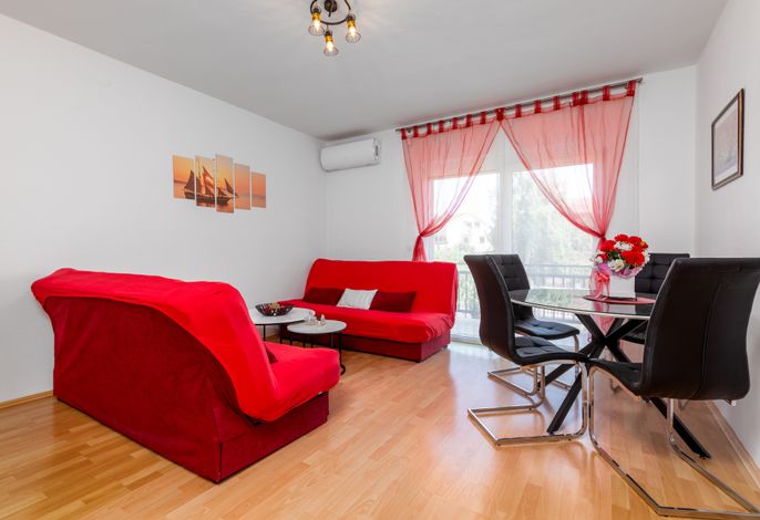 1-Zimmer-Ferienwohnung mit Balkon Valbandon, Fazana A-19511-a
