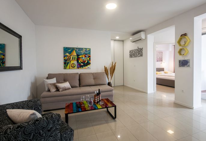 1-Zimmer-Ferienwohnung mit Balkon Makarska A-20700-b