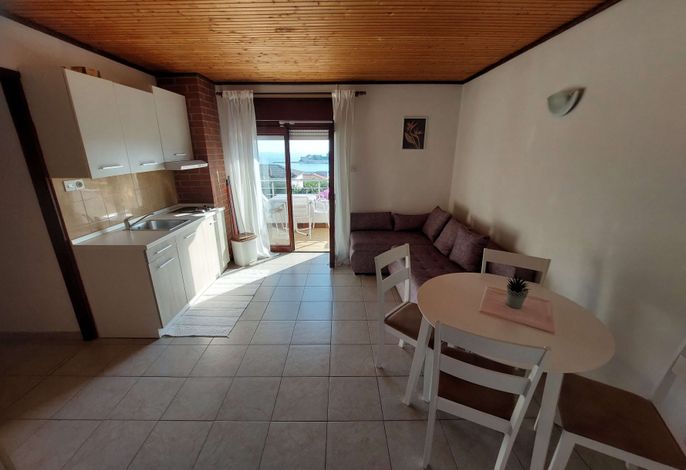 2-Zimmer-Ferienwohnung mit Balkon und Meerblick Banjol, Rab A-23468-b