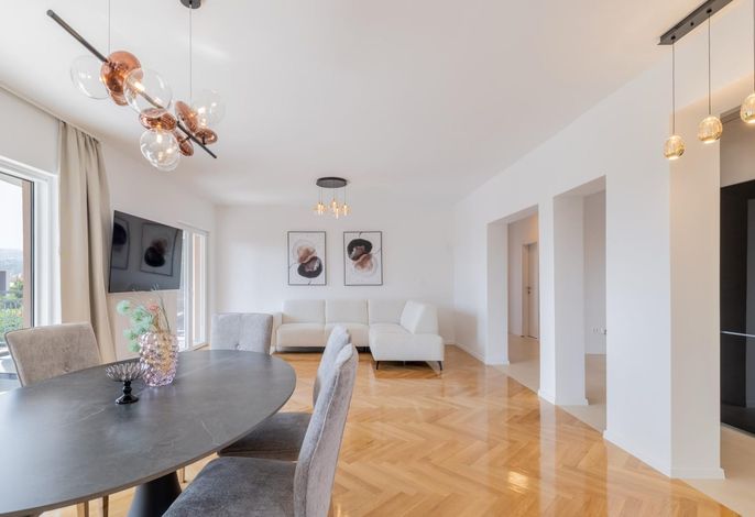 3-Zimmer-Ferienwohnung mit Balkon Podstrana, Split A-24885-a