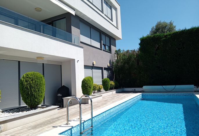 Ferienwohnungen mit Pool für Familien Vantacici, Krk - 25094